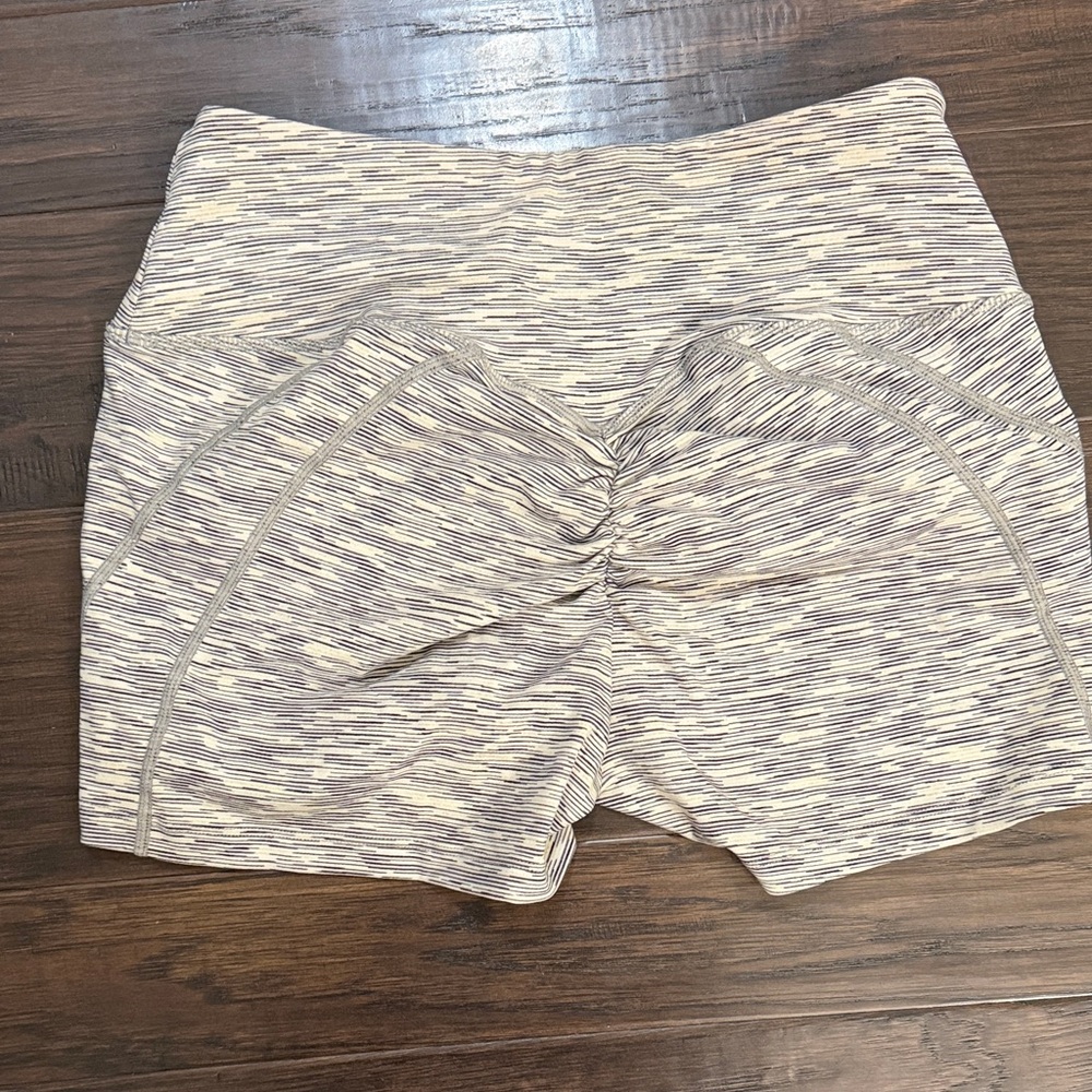 Women's Athletic Shorts Sugar Scrunch by Violate the Dresscode - Picture 4 of 5